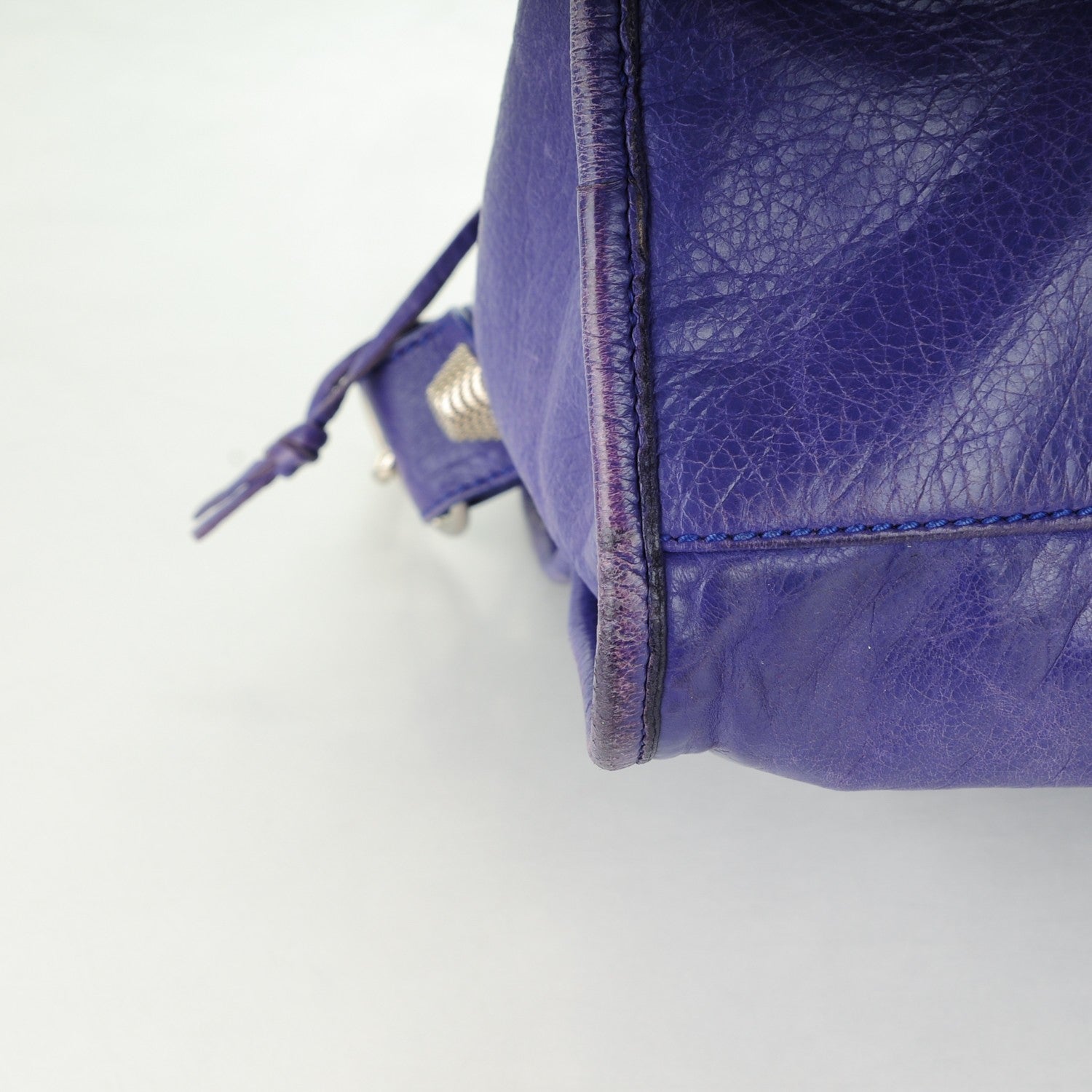 Balenciaga Agneau Giant 21 Silver Hardware City Bleu Lavande 10 of 15