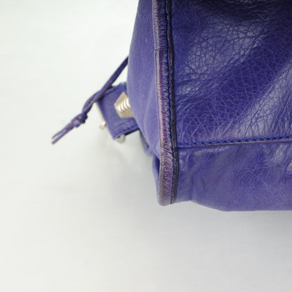 Balenciaga Agneau Giant 21 Silver Hardware City Bleu Lavande 10 of 15