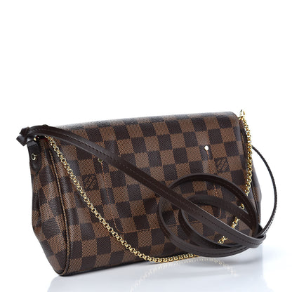 Louis Vuitton Damier Ebene Favorite MM 3 of 8