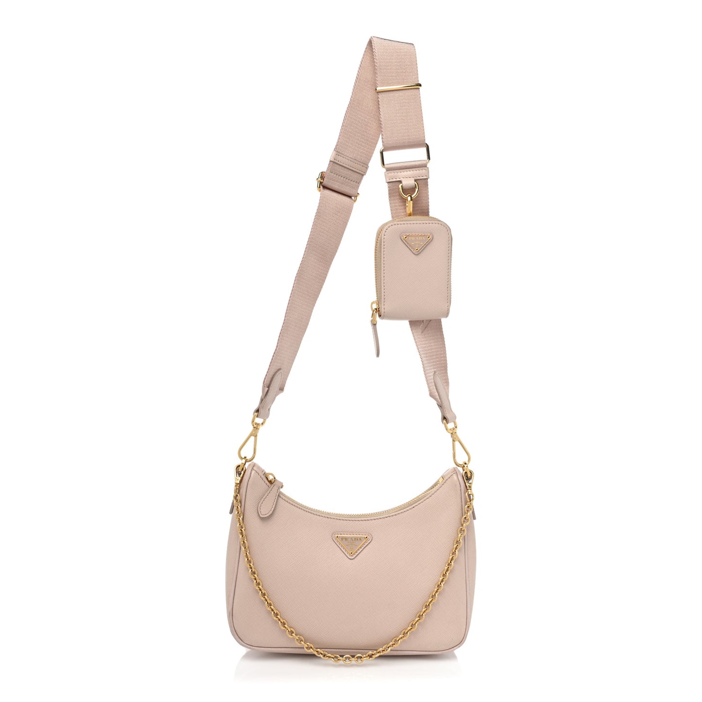 Saffiano Re-Edition 2005 Shoulder Bag Ninfea
