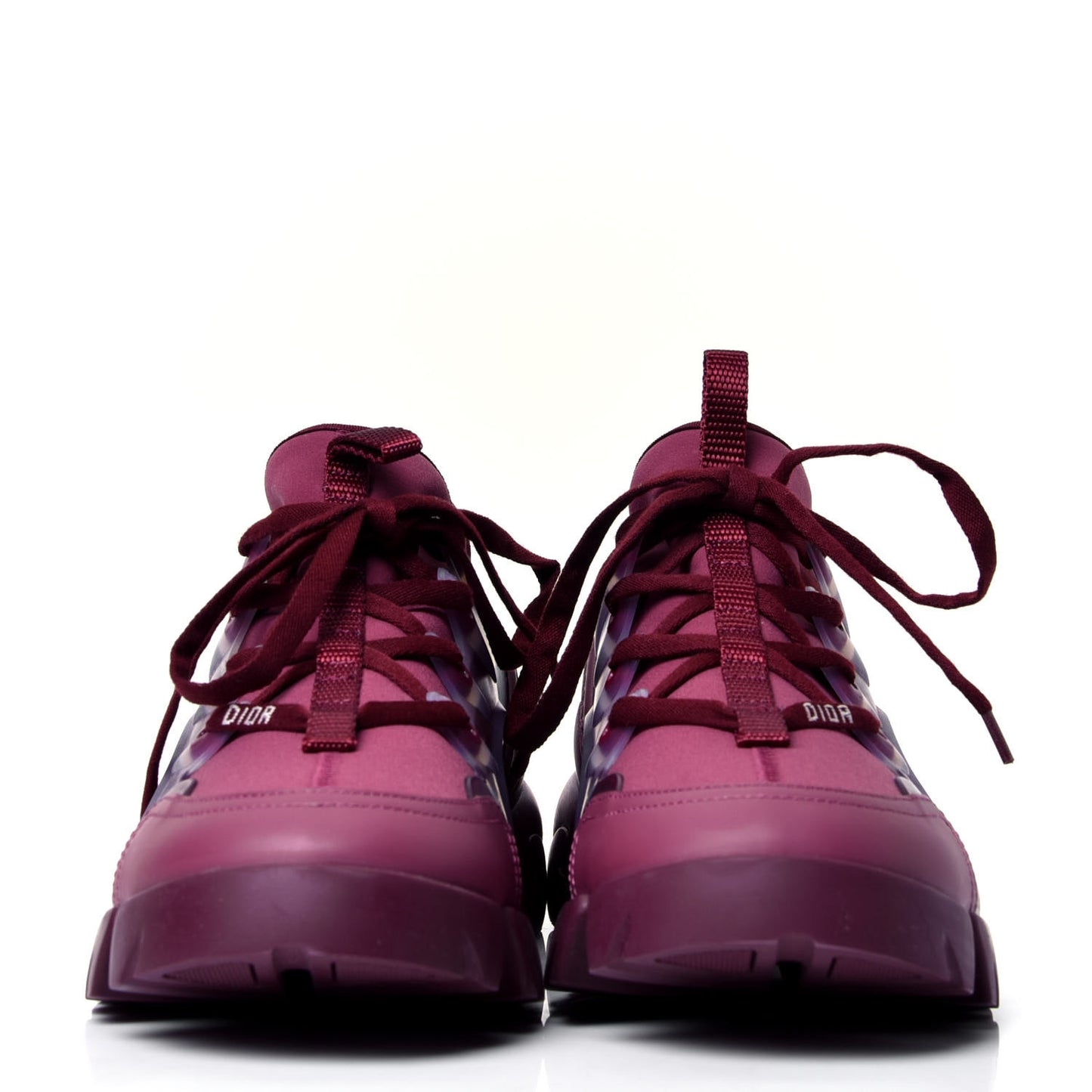 Neoprene Rubber Womens D-Connect Sneakers 38.5 Mallow Rose