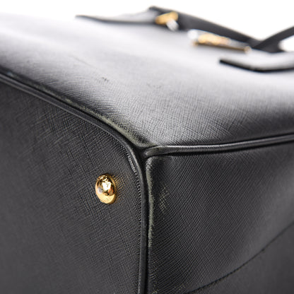 Prada Saffiano Lux Medium Tote Black 8 of 11