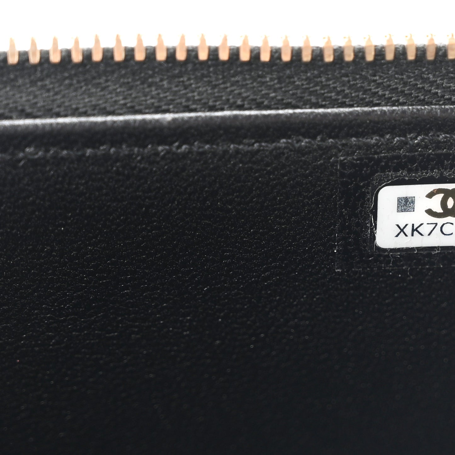 Lambskin Quilted Enamel Coco Casino Small Vanity Case With Chain Black
