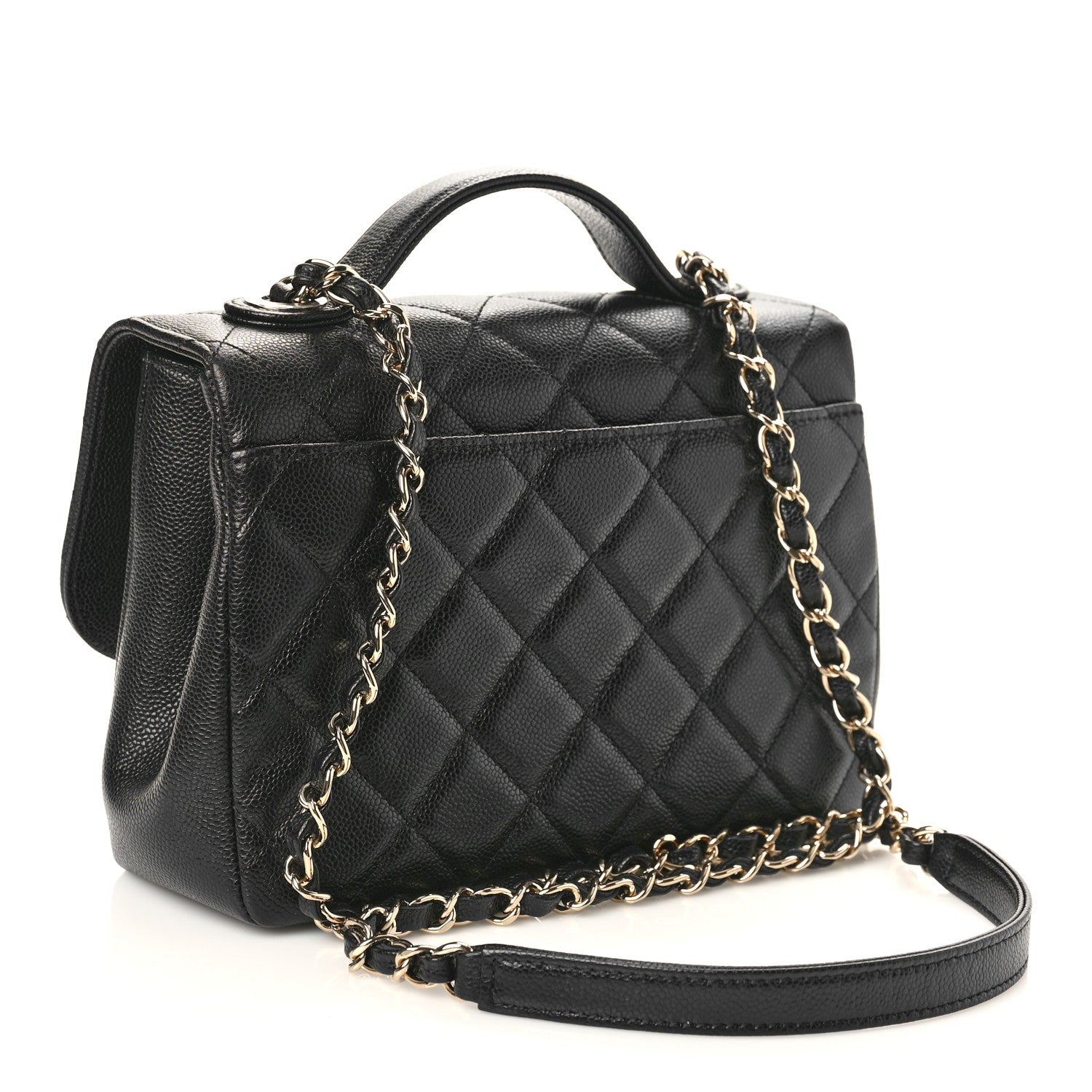 Chanel Caviar Quilted Medium Business Affinity Flap Black 2 of 9