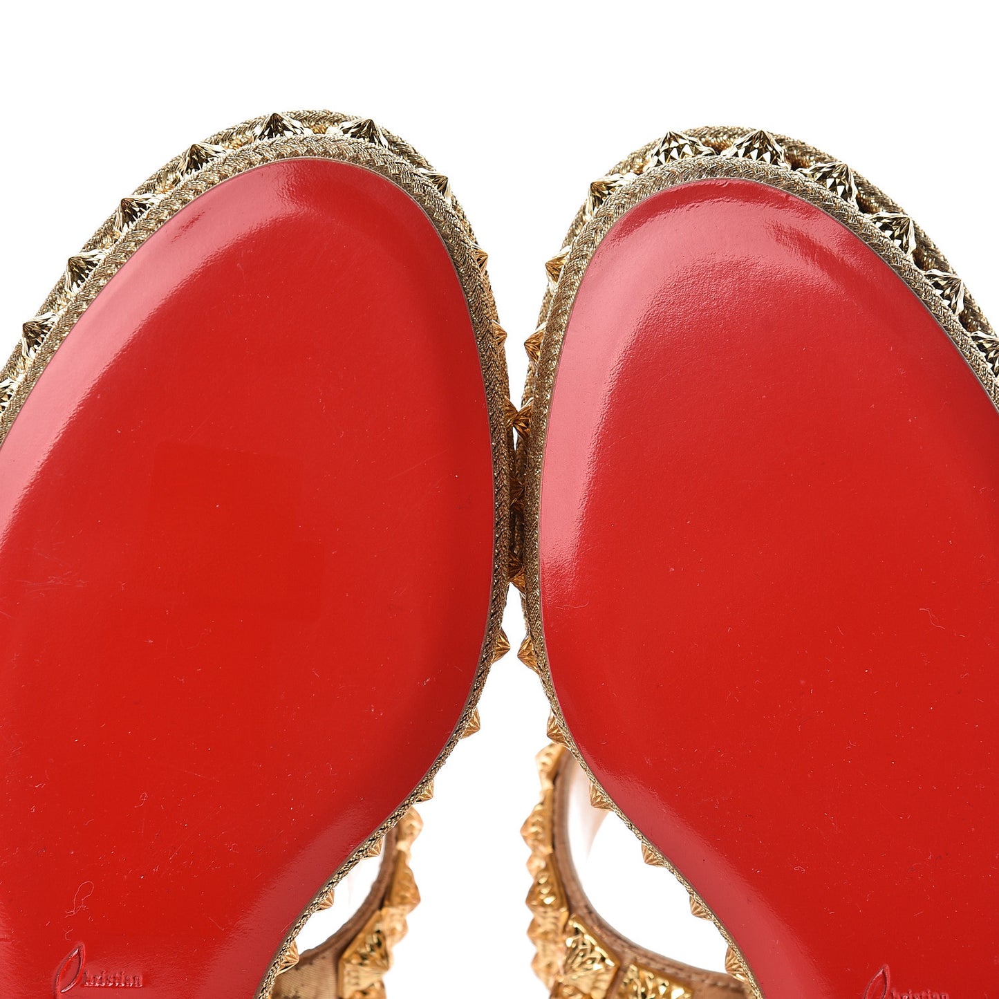 Liege Pepite 60 Platform Sandals 36 Version Gold