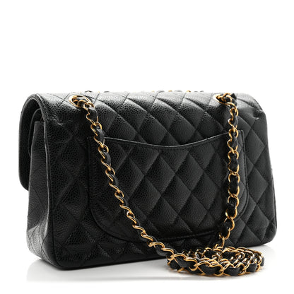 Chanel Caviar Quilted Small Double Flap Black 3 of 11