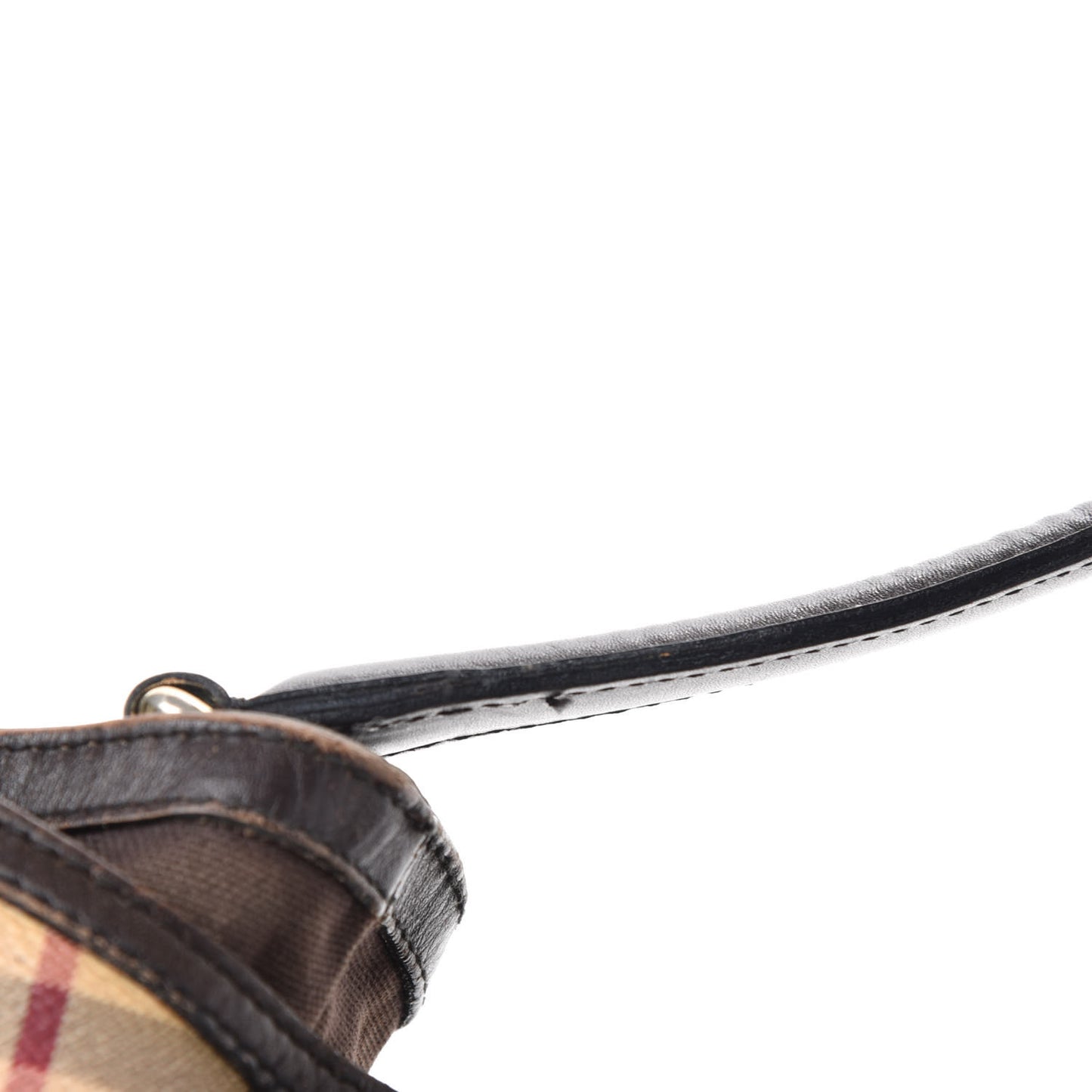 Haymarket Check Medium Walden Belted Hobo Chocolate