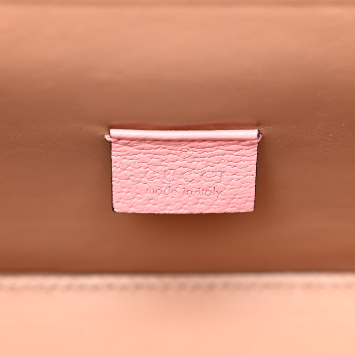 Gucci Textured Dollar Calfskin Berry Print Small Padlock Bamboo Shoulder Bag Pink Purple 6 of 11
