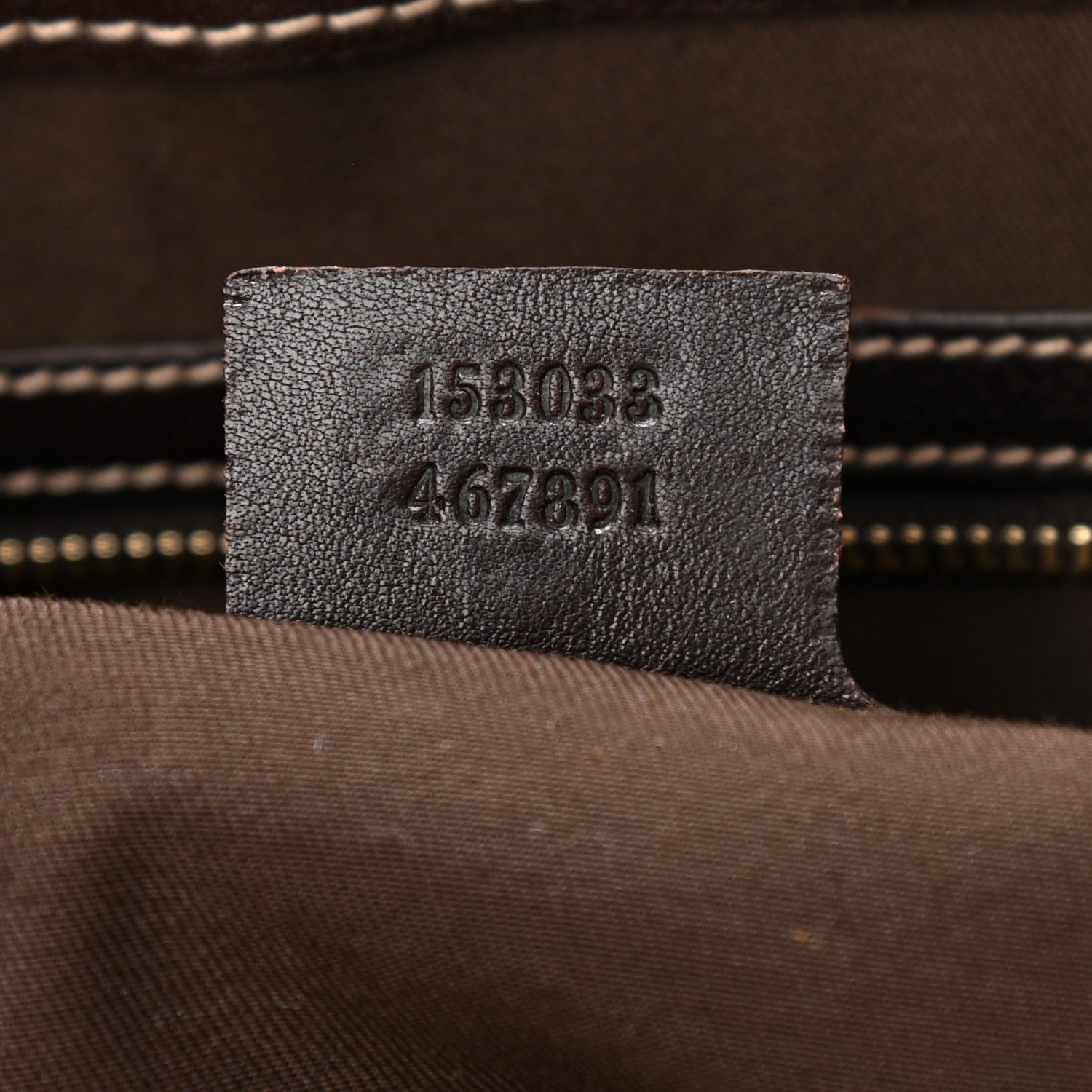 Gucci Monogram Large Positano Tote Brown 7 of 10