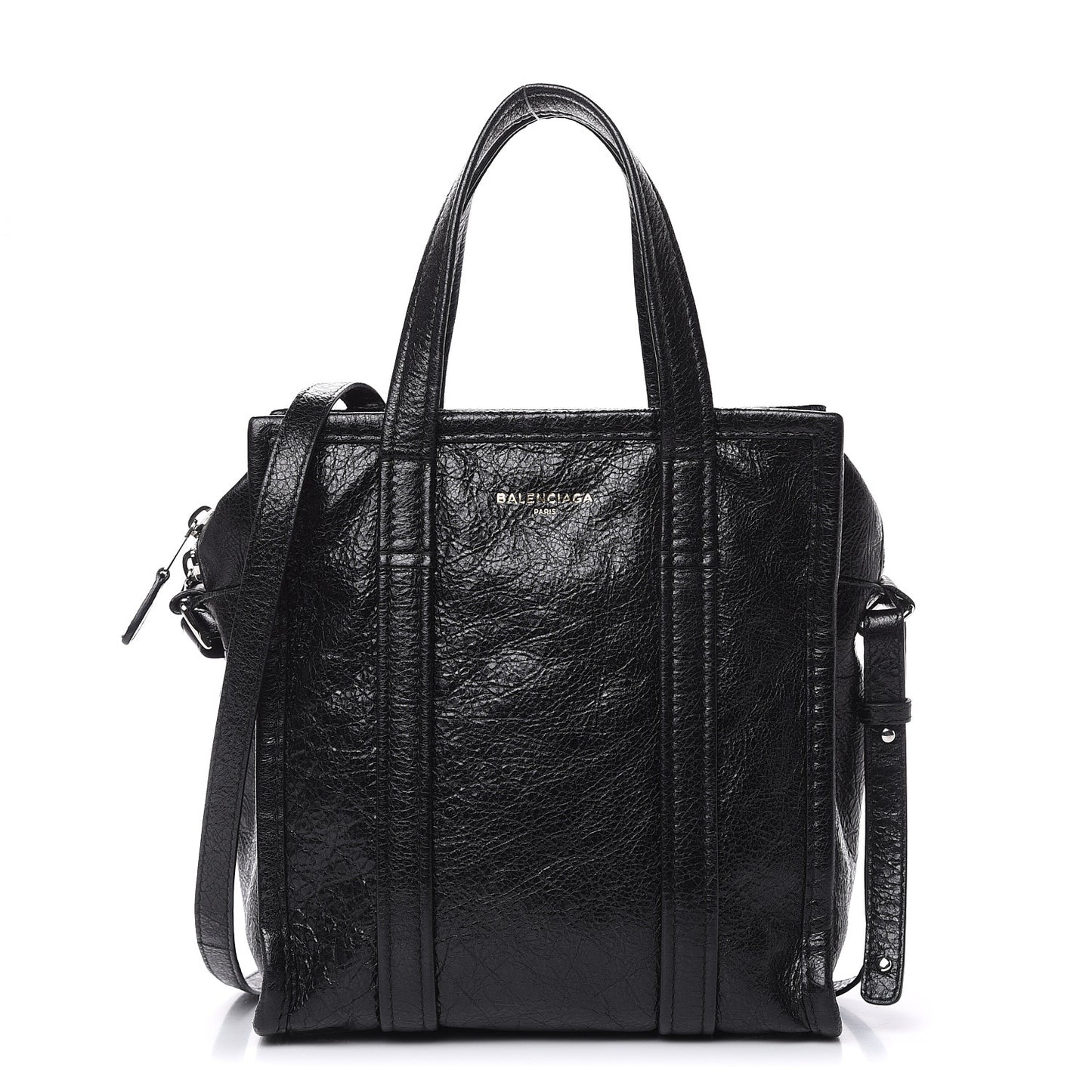 Agneau XS Bazar Shopper Tote Black
