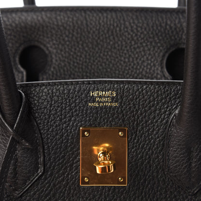 Hermes Togo Birkin 30 Black 9 of 11