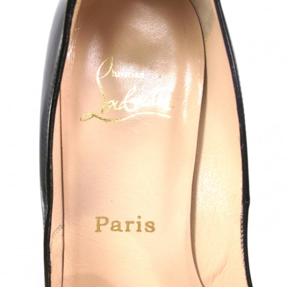 Christian Louboutin Patent You You 85 Pumps 39 Black 6 of 6
