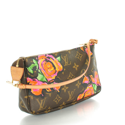 Louis Vuitton Monogram Roses Pochette Accessories 3 of 7