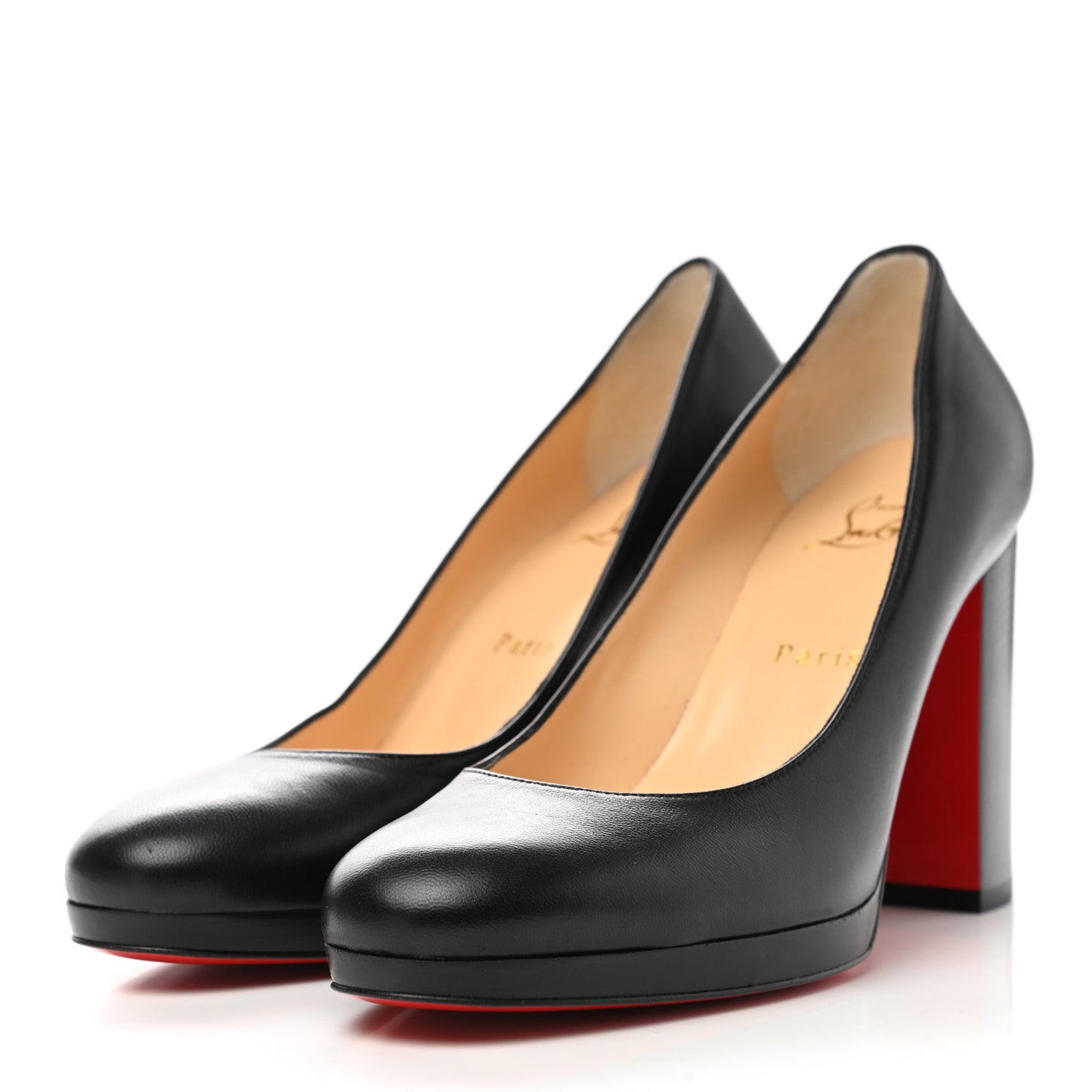 Shiny Nappa Cadrilla 100 Pumps 37 Black