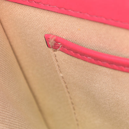 Valentino Garavani Vitello Small Glam Lock Rockstud Flap Deep Fuxia 10 of 12