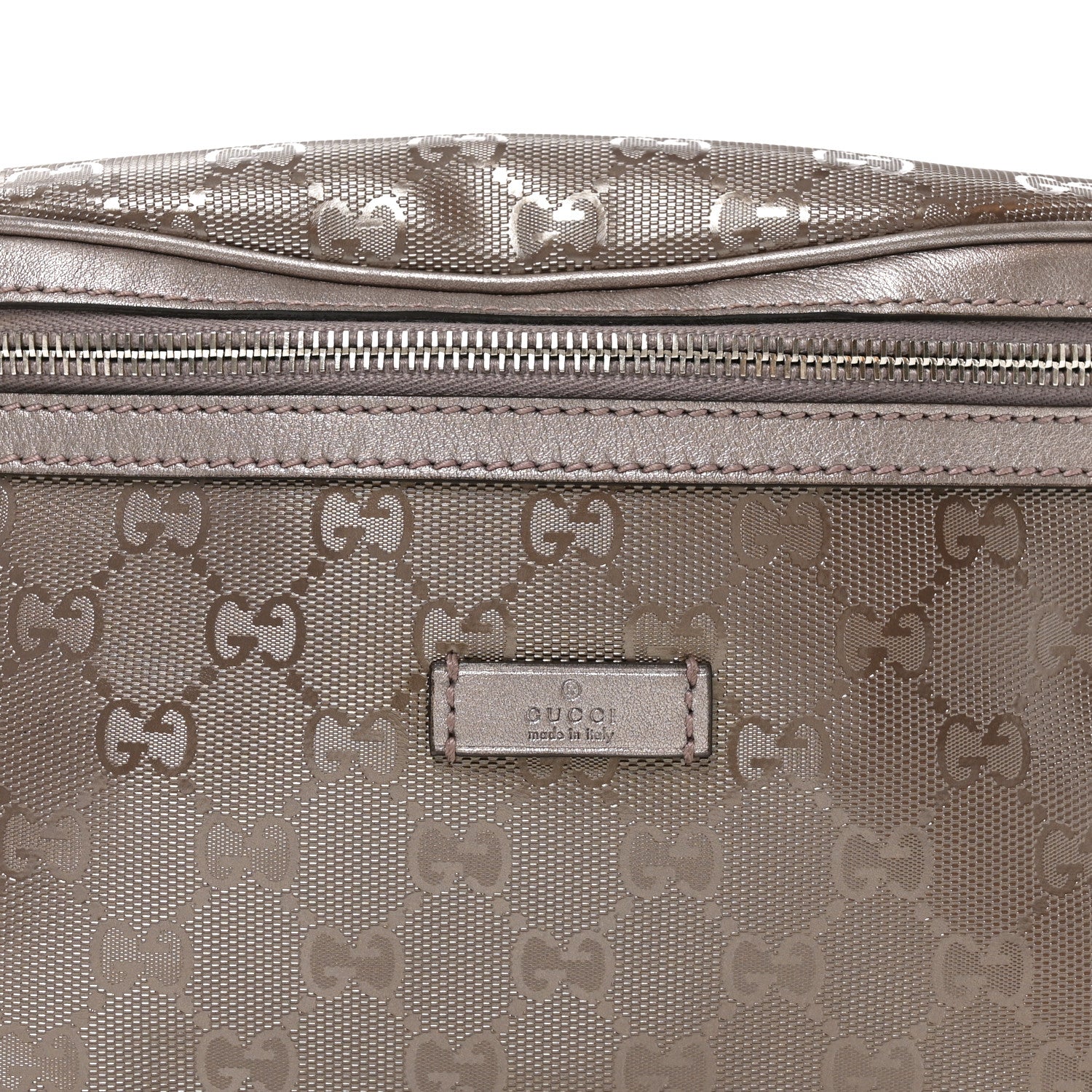 Gucci Imprime Monogram Belt Bag Mauve 8 of 10