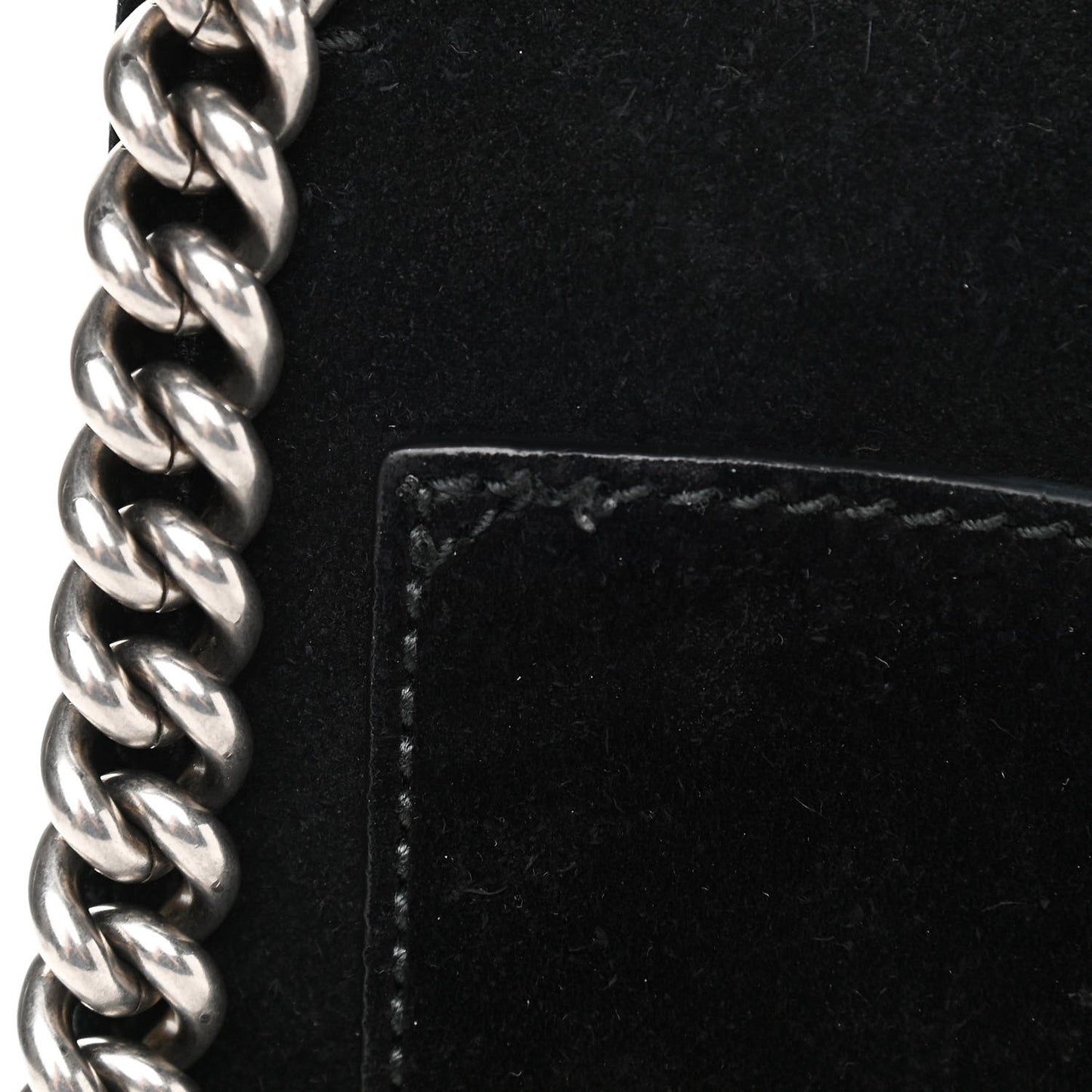 Suede Medium Dionysus Shoulder Bag Black