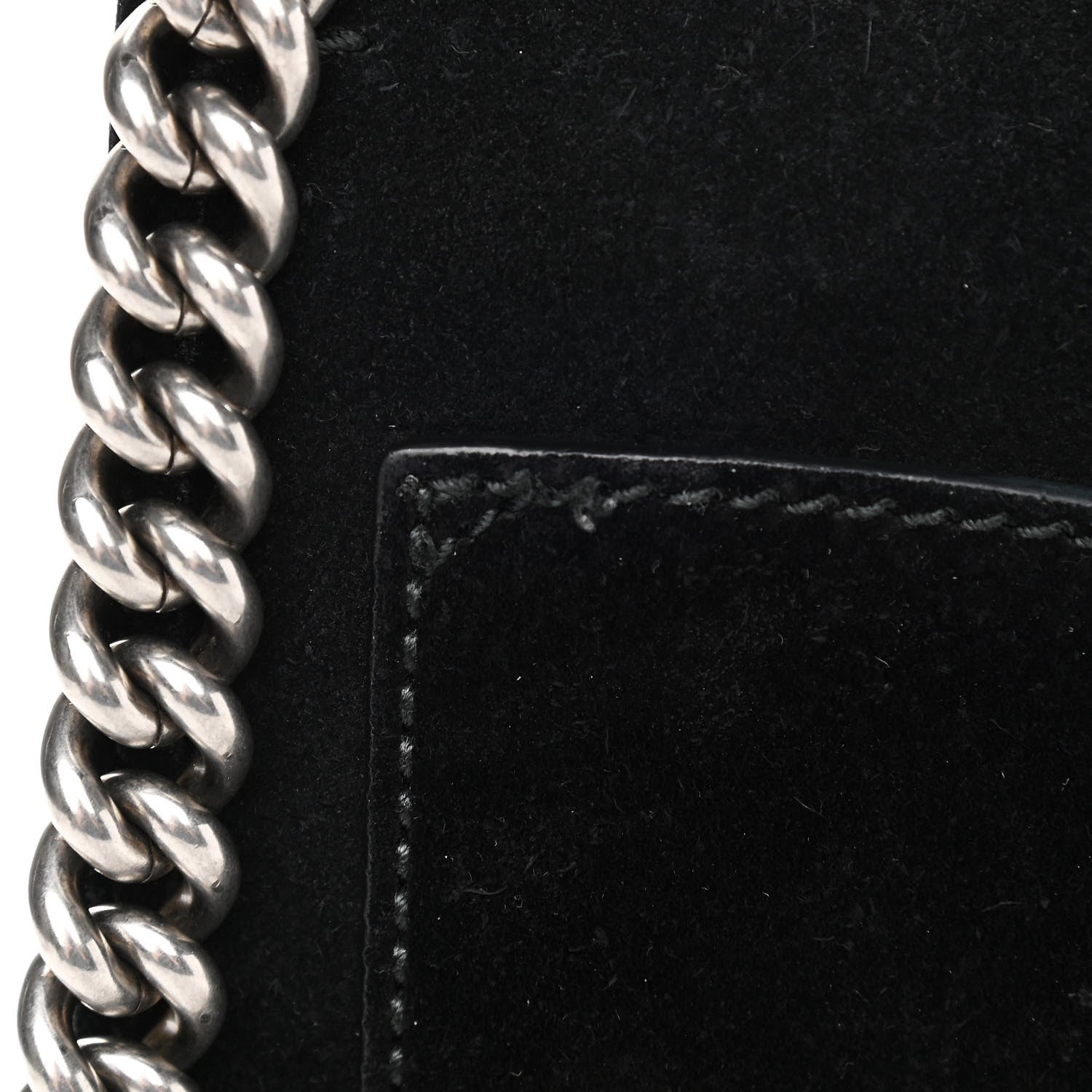 Gucci Suede Medium Dionysus Shoulder Bag Black 11 of 11