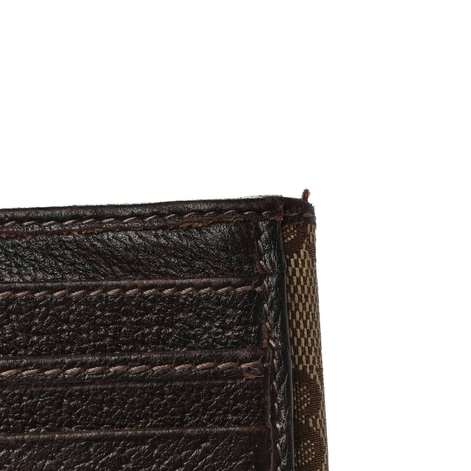 Gucci Monogram D Ring Compact Wallet Dark Brown 13 of 18