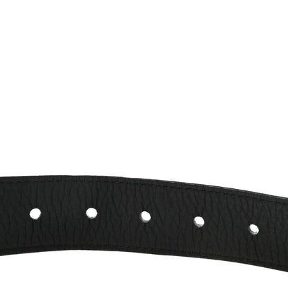Louis Vuitton Taurillon Monogram Signature 35 MM Chain Belt 100 40  Black 3 of 5
