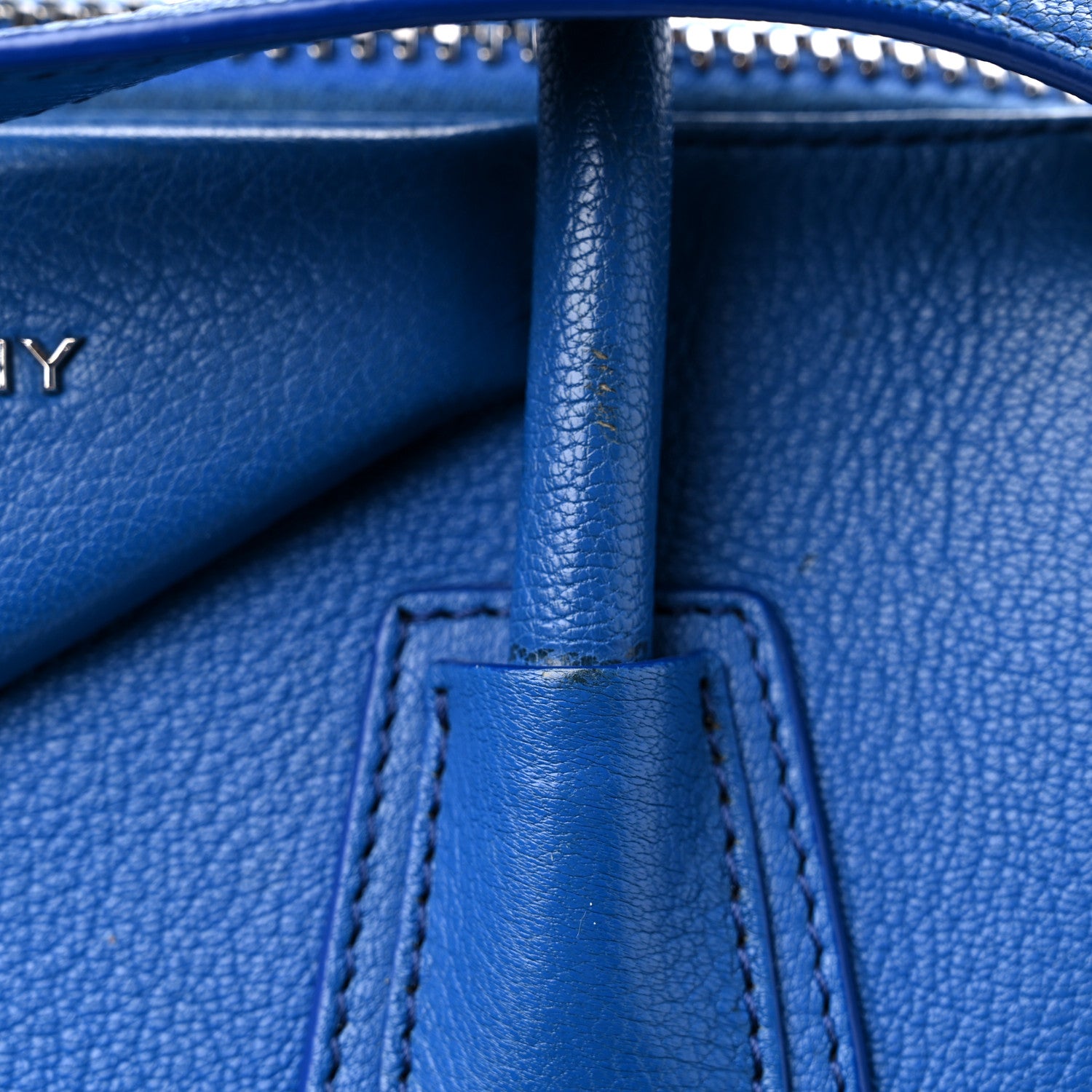Givenchy Sugar Goatskin Small Antigona Indigo Blue 18 of 18