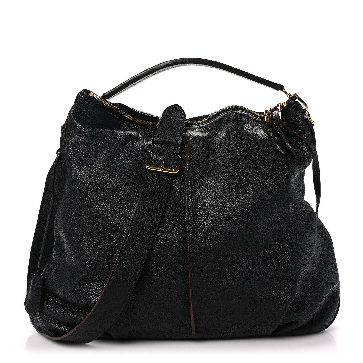 Louis Vuitton Mahina Selene MM Black 1 of 10