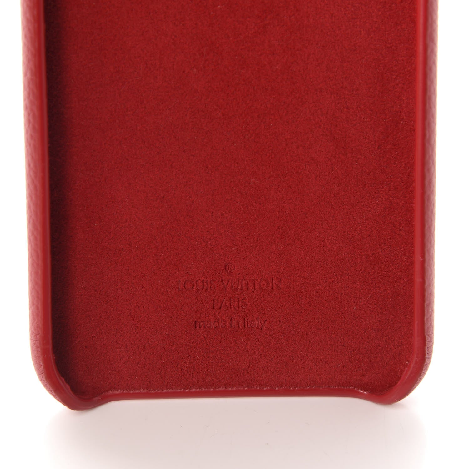 Louis Vuitton Calfskin Monogram iPhone 11 Pro Max Bumper Scarlet 4 of 7