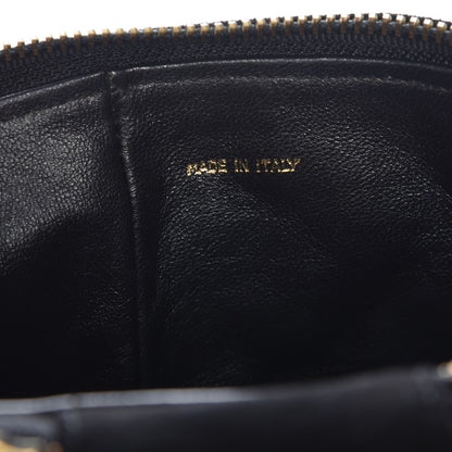Chanel Suede Quilted CC Tassel Shoulder Bag Black 7 of 8