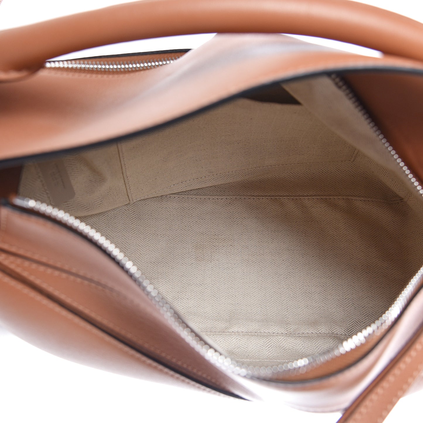 Calfskin Medium Puzzle Bag Tan
