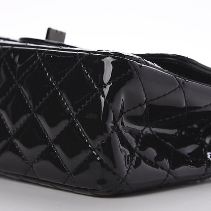 Chanel Patent Calfskin Quilted 2.55 Reissue Mini Flap So Black 7 of 11