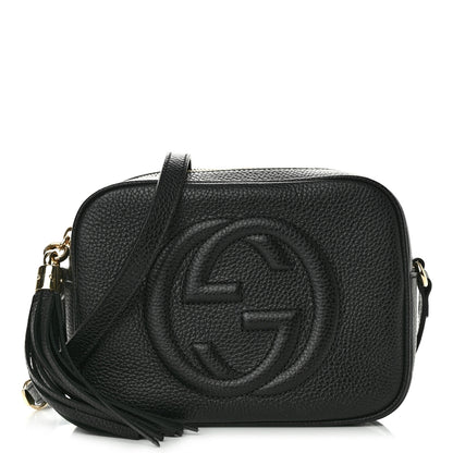 Gucci Pebbled Calfskin Small Soho Disco Bag Black 1 of 13