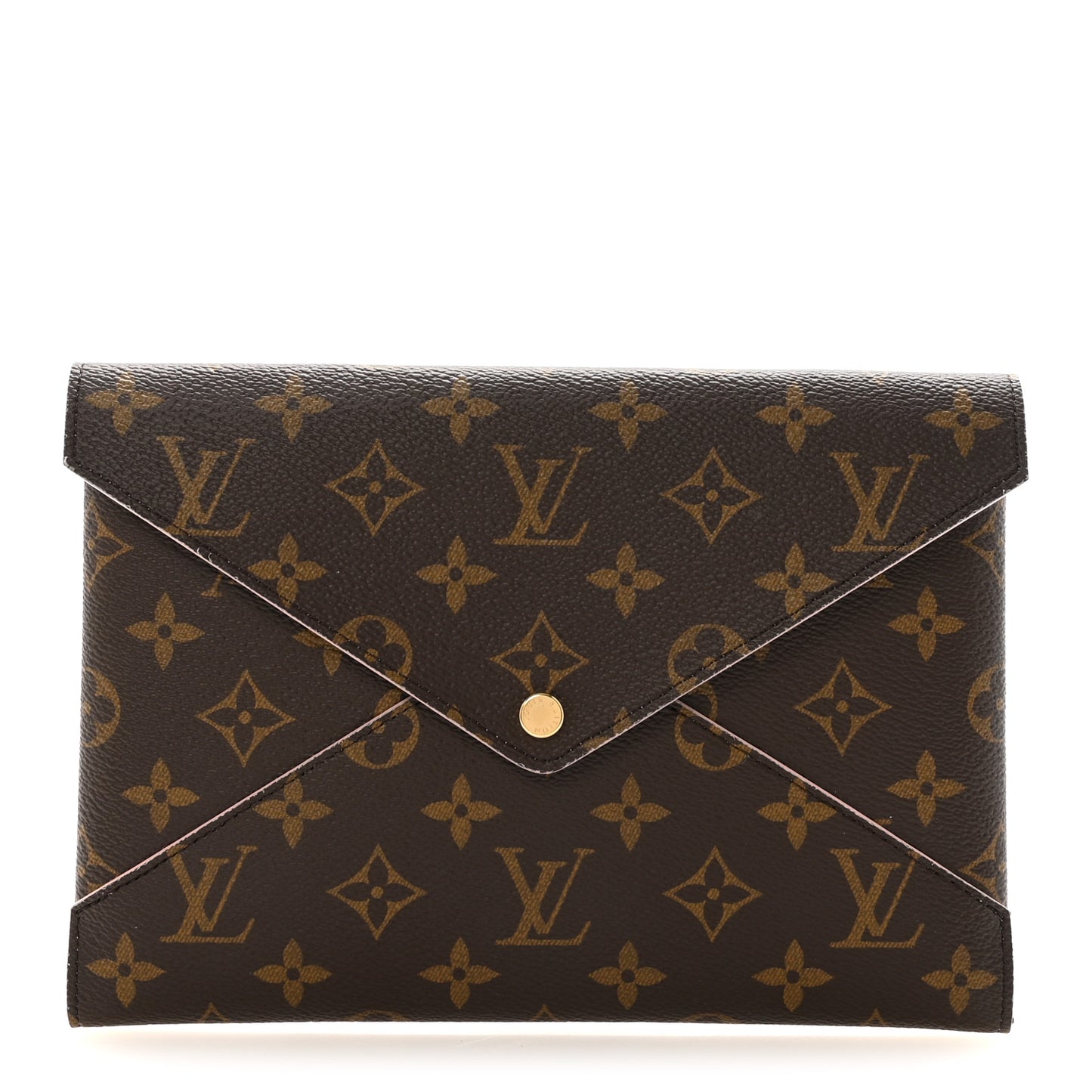 Monogram Large Kirigami Pochette Insert Rose Ballerine