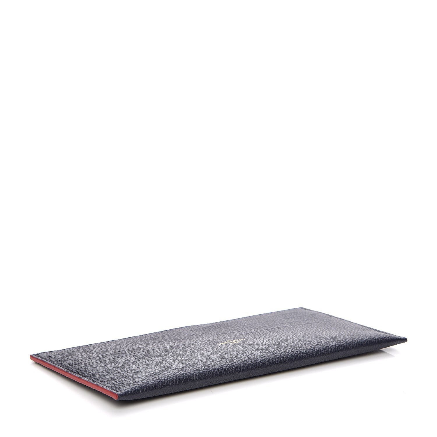 Louis Vuitton Calfskin Felicie Chain Wallet Card Holder Insert Marine Rouge 4 of 6
