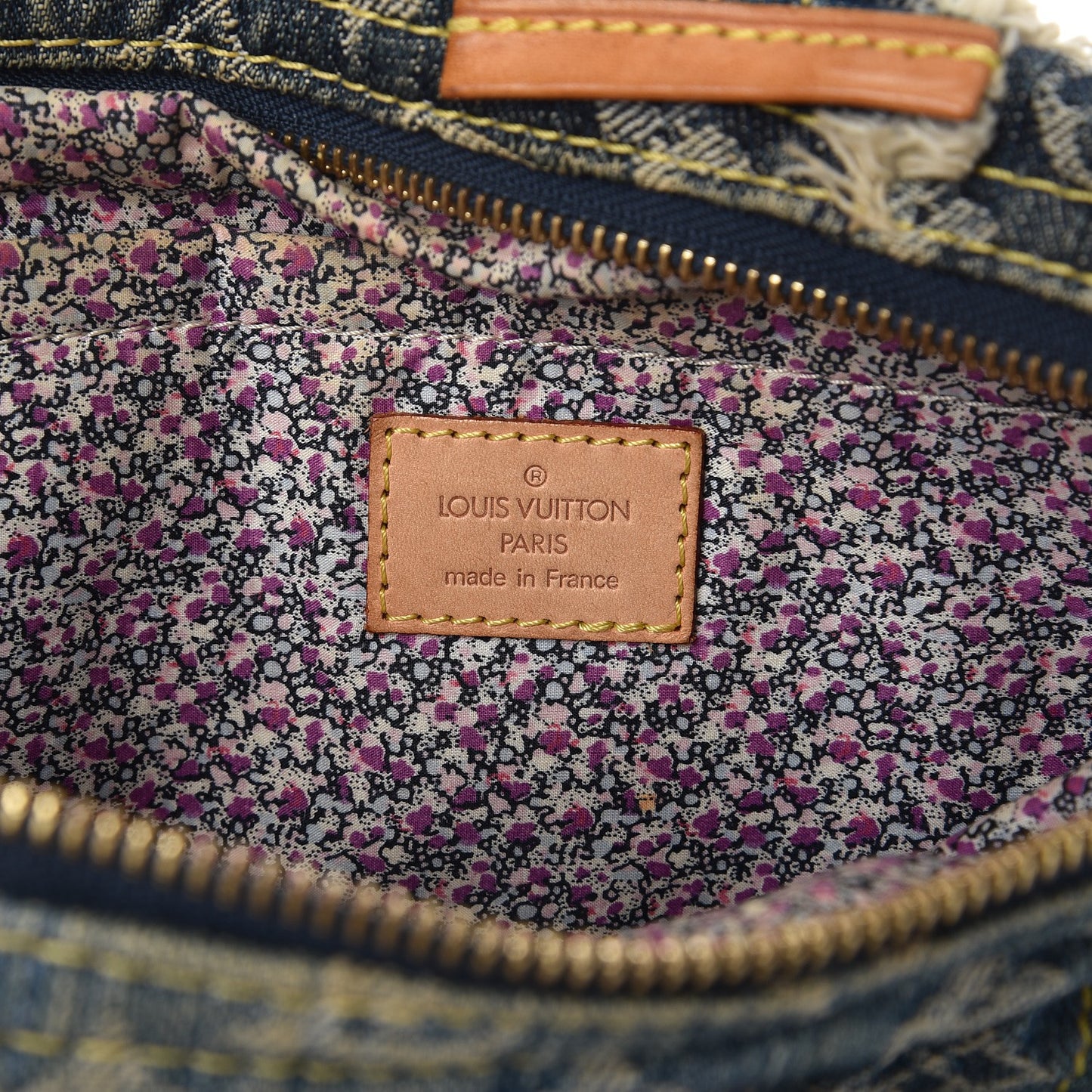 Denim Patchwork Speedy 30 Blue