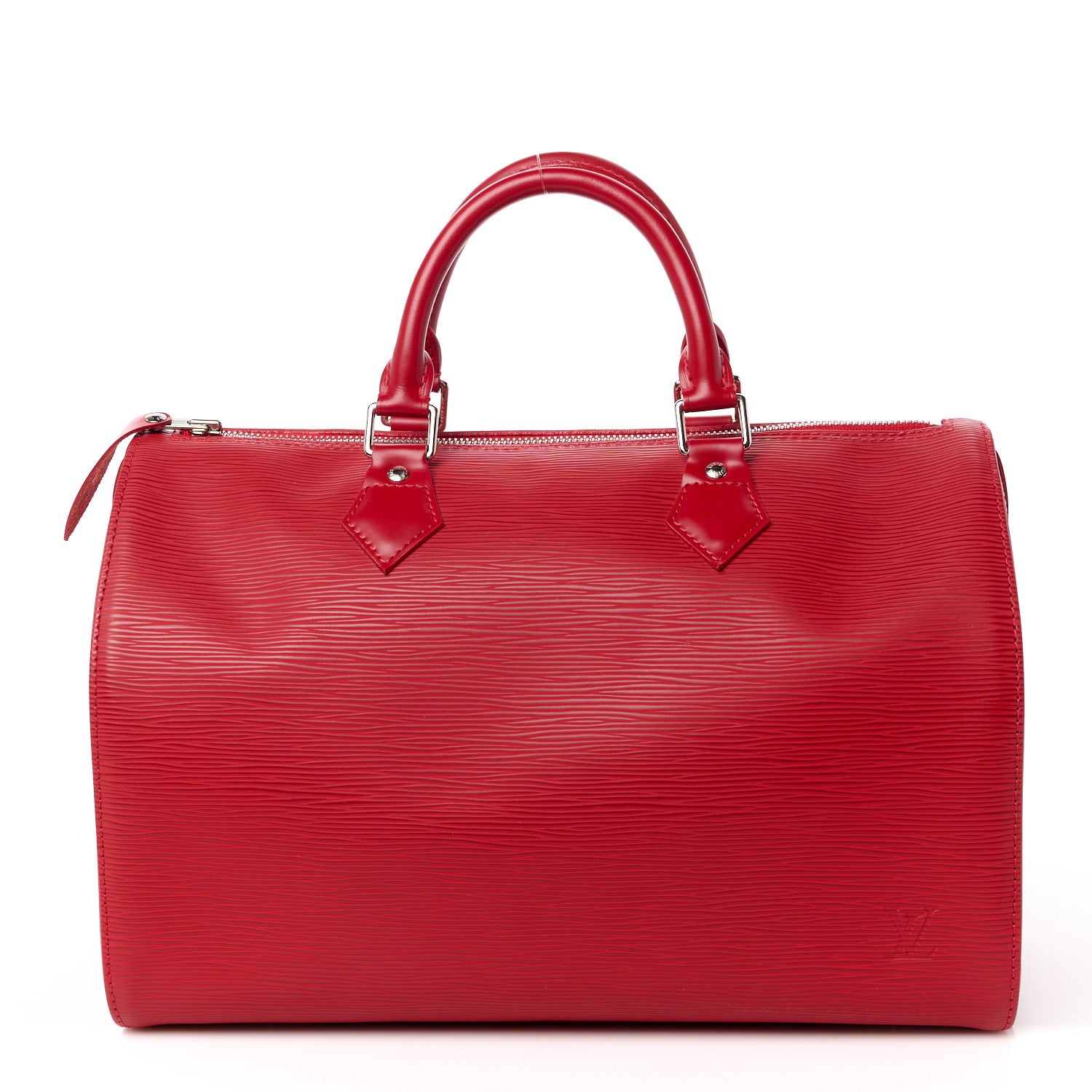 Louis Vuitton Epi Speedy 30 Castillan Red 1 of 12