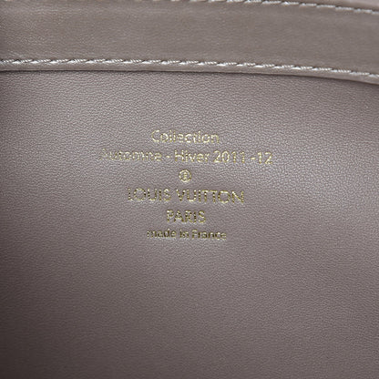 Louis Vuitton Patent Lambskin Fascination Lockit Gris 8 of 8
