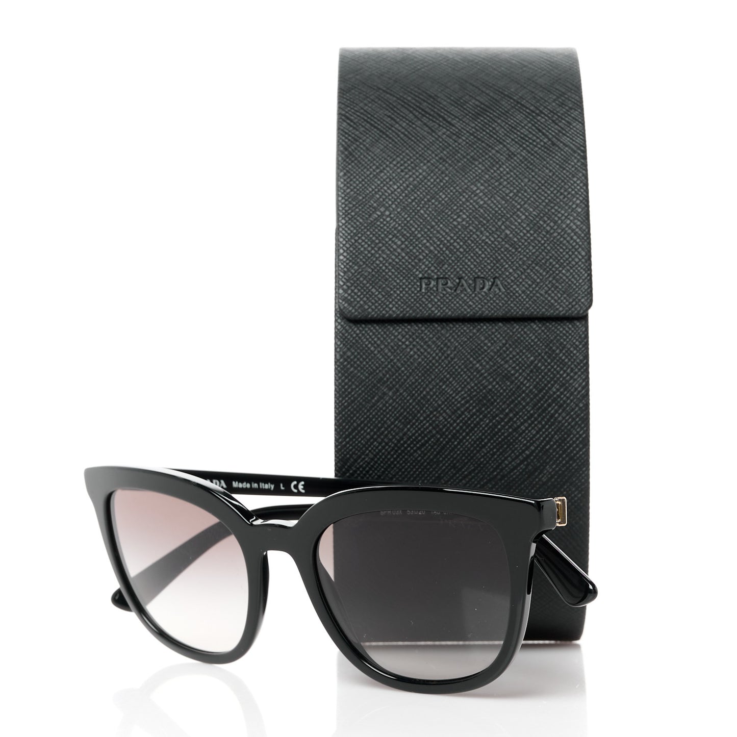 Acetate Pillow Cat Eye Sunglasses SPR 03X Black