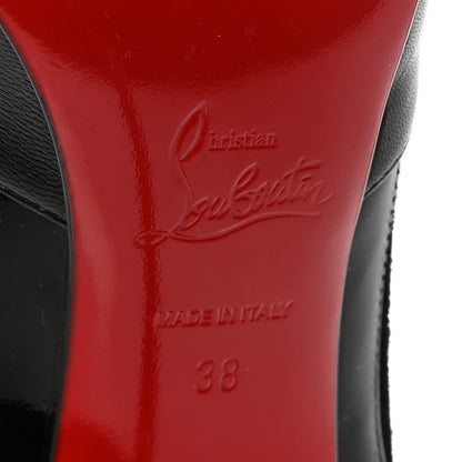 Christian Louboutin Kid Patent Super Pump 100 Pumps 38 Black 7 of 8