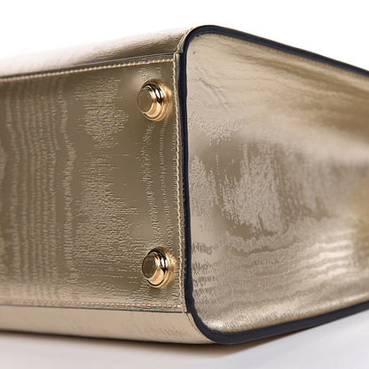 Louis Vuitton Calfskin Gravity City Steamer PM Gold 12 of 13