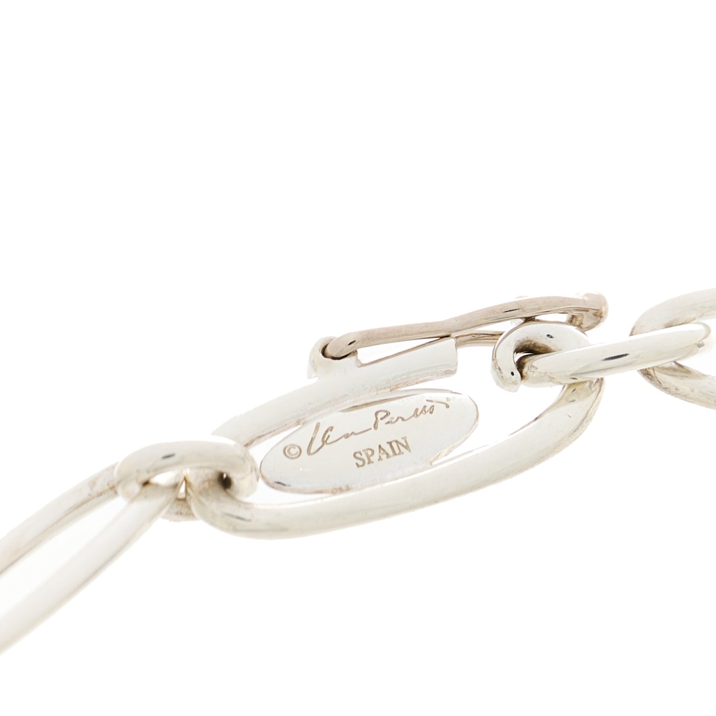 Sterling Silver Elsa Peretti Full Heart Bracelet