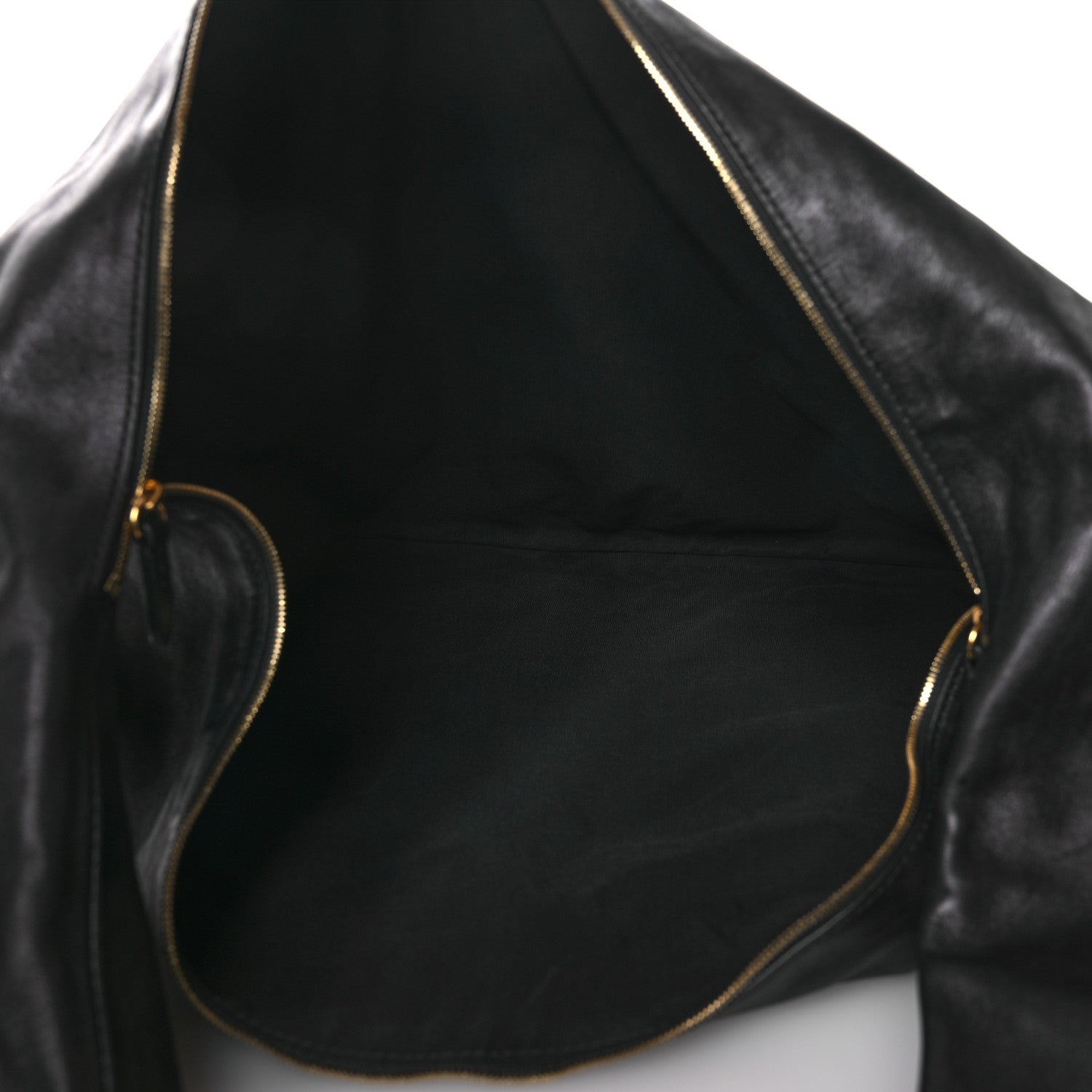 Khaite Vintage Calfskin Extra Large Olivia Hobo Black 5 of 10