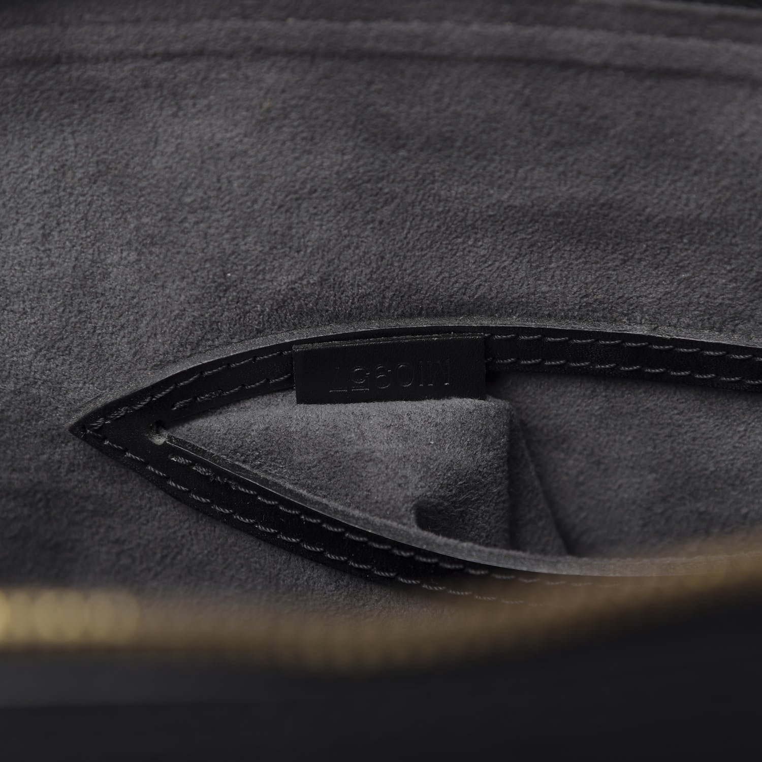 Louis Vuitton Epi Alma PM Black 9 of 9