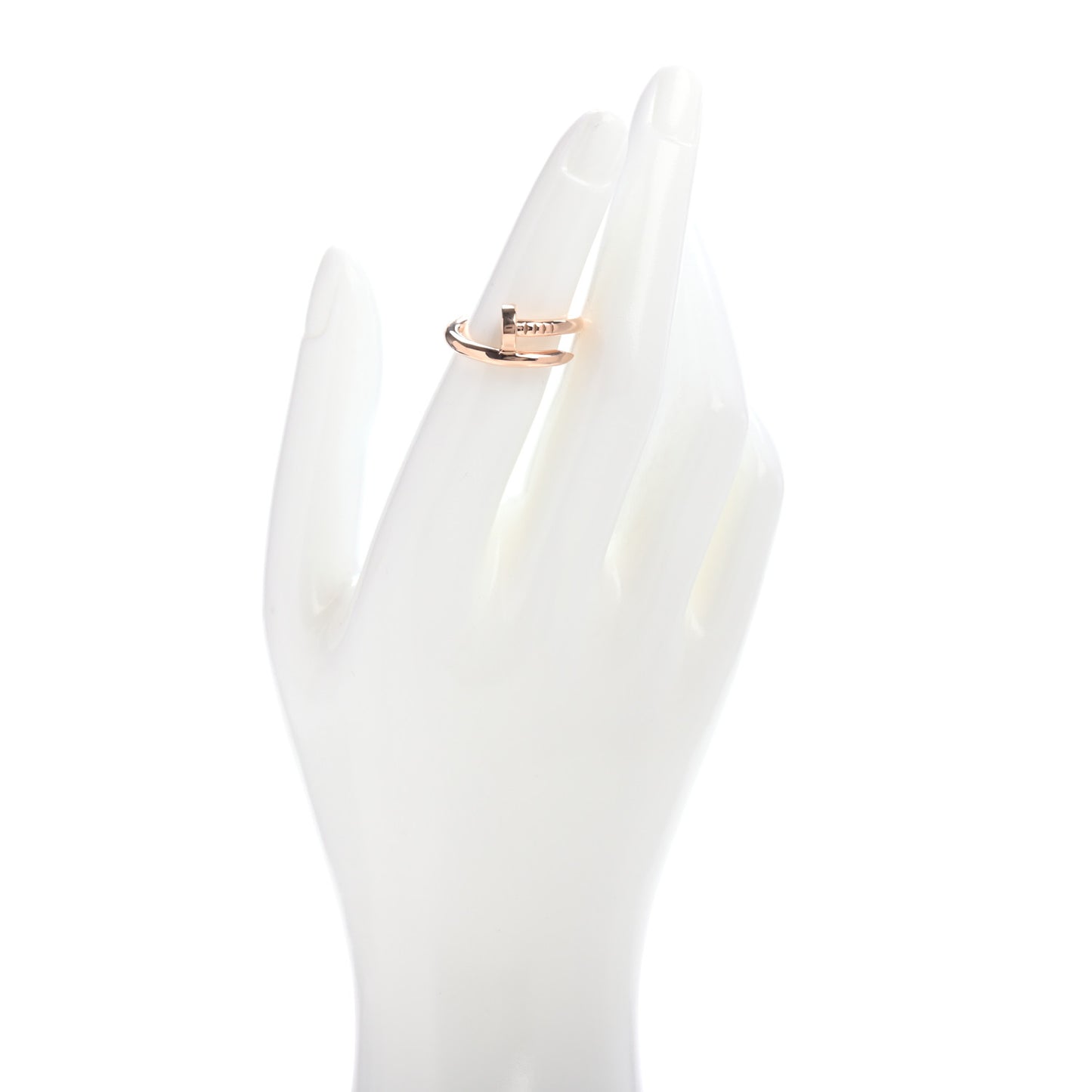 18K Pink Gold Juste Un Clou Ring 53 6.25