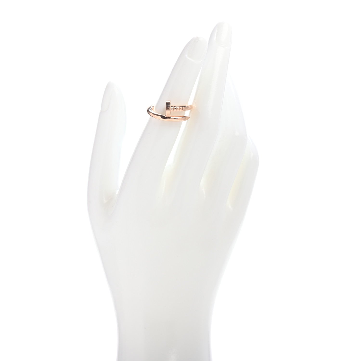Cartier 18K Pink Gold Juste Un Clou Ring 53 6.25 2 of 4