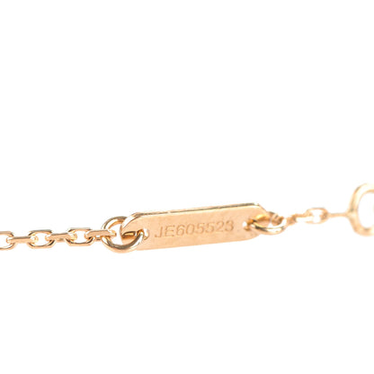 Van Cleef & Arpels 18K Yellow Gold Mother of Pearl Sweet Alhambra Butterfly Bracelet 5 of 5