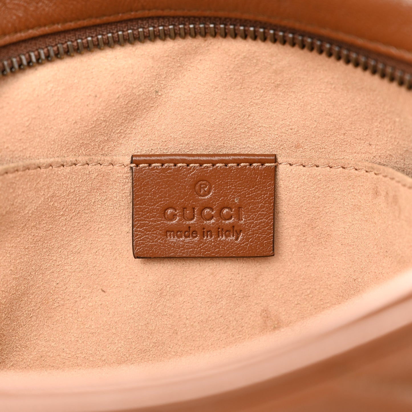 Glazed Calfskin Matelasse Diagonal Mini GG Marmont Chain Shoulder Bag Cuir