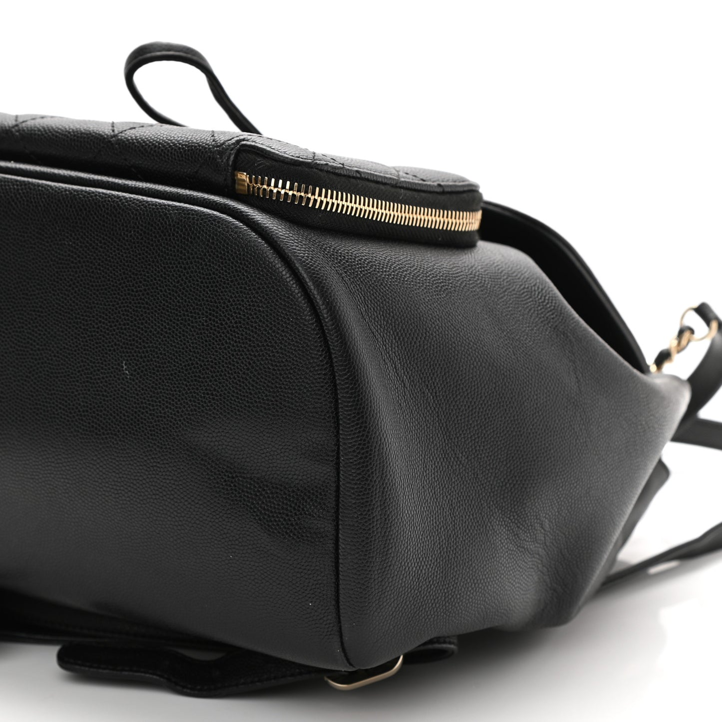 Caviar Quilted Business Affinity Backpack Black