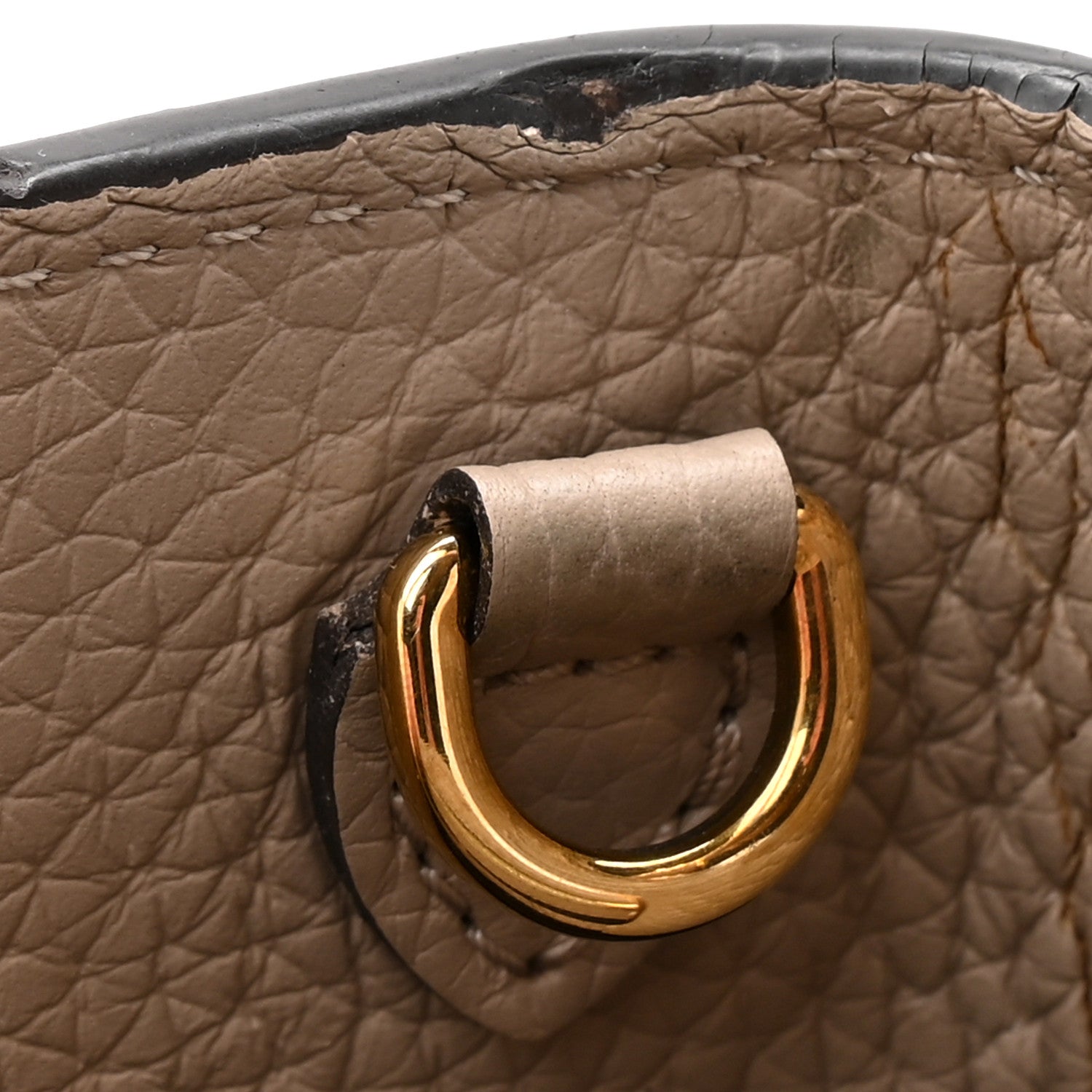Louis Vuitton Taurillon Capucines BB Galet 15 of 16