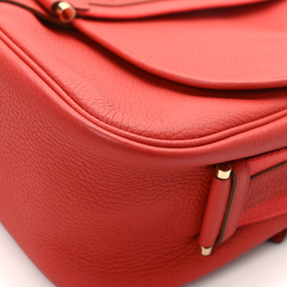 Hermes Taurillon Clemence Bourlingue Sanguine Rose Jaipur 11 of 13