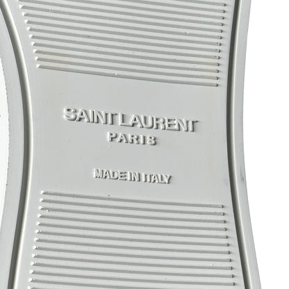 Saint Laurent Calfskin Andy Low Top Sneakers 37 Blanc Optique 7 of 9